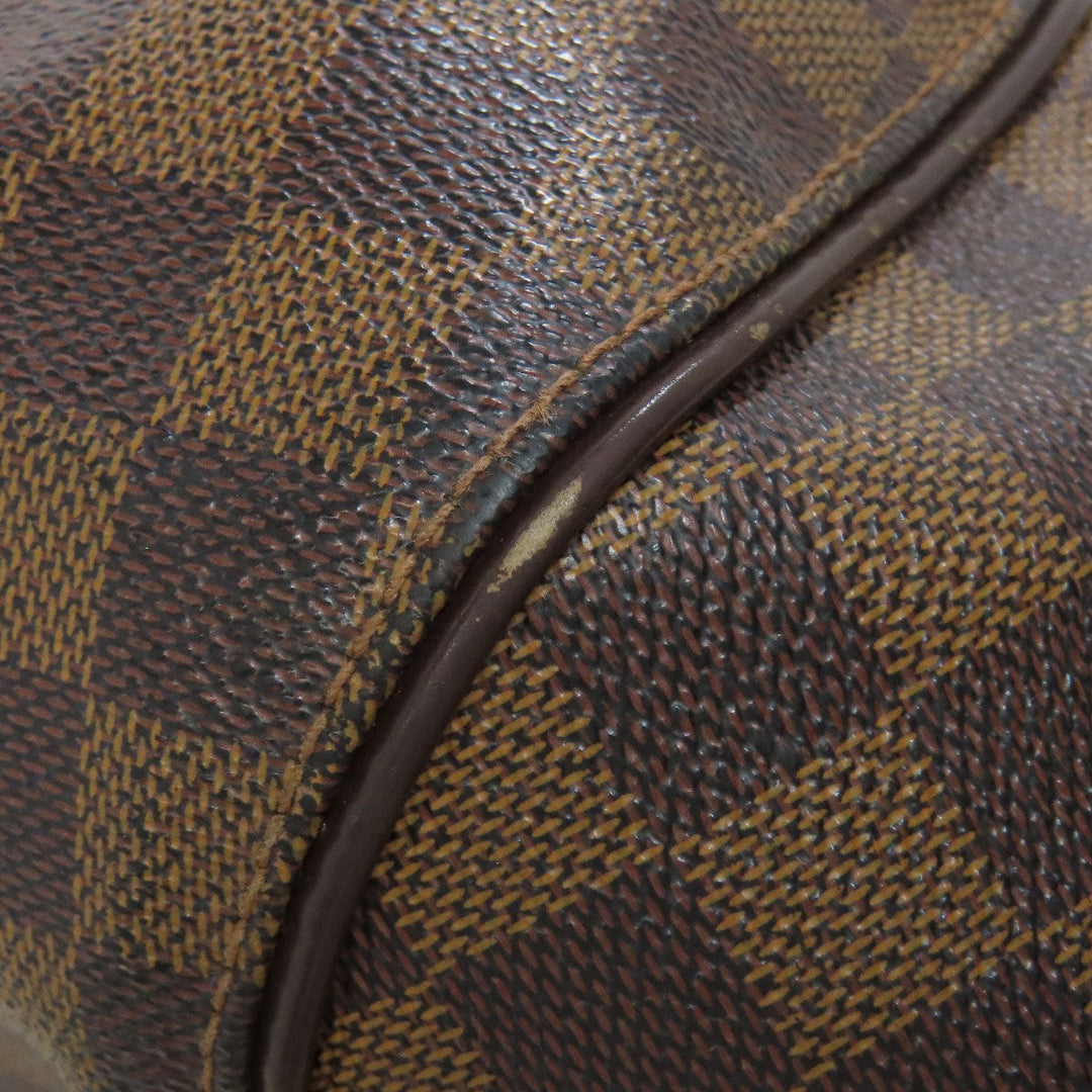 LOUIS VUITTON Shoulder Bag N41541 Damier canvas Brown Sistina MM Women Used Authentic