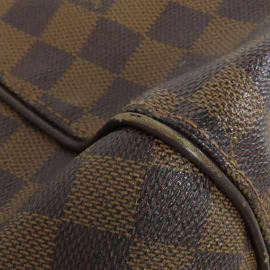 LOUIS VUITTON Shoulder Bag N41541 Damier canvas Brown Sistina MM Women Used Authentic