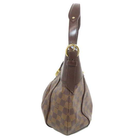 LOUIS VUITTON Shoulder Bag N41541 Damier canvas Brown Sistina MM Women Used Authentic