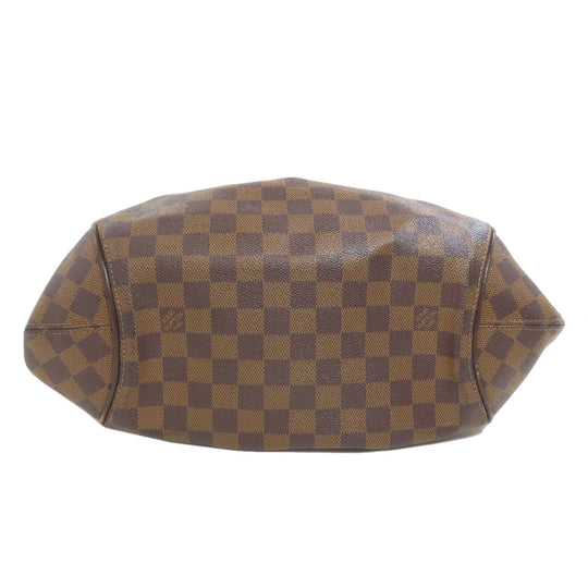 LOUIS VUITTON Shoulder Bag N41541 Damier canvas Brown Sistina MM Women Used Authentic