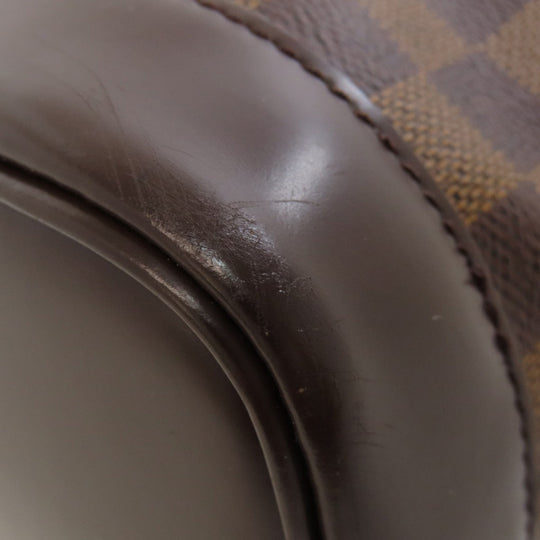 LOUIS VUITTON Backpack N51132 Damier canvas Brown Soho Women Used Authentic