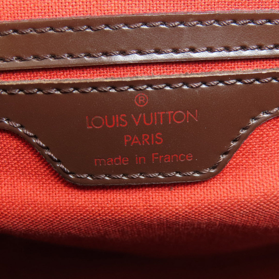 LOUIS VUITTON Backpack N51132 Damier canvas Brown Soho Women Used Authentic
