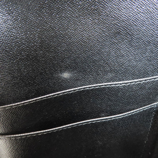 LOUIS VUITTON Business bag M54472 Epi black Porto Documan  Vowayaju mens Used Authentic