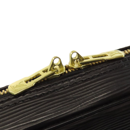 LOUIS VUITTON Business bag M54472 Epi black Porto Documan  Vowayaju mens Used Authentic