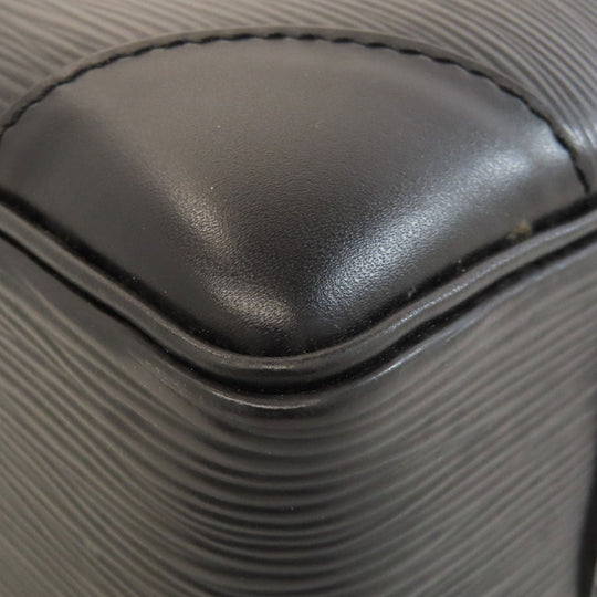 LOUIS VUITTON Business bag M54472 Epi black Porto Documan  Vowayaju mens Used Authentic