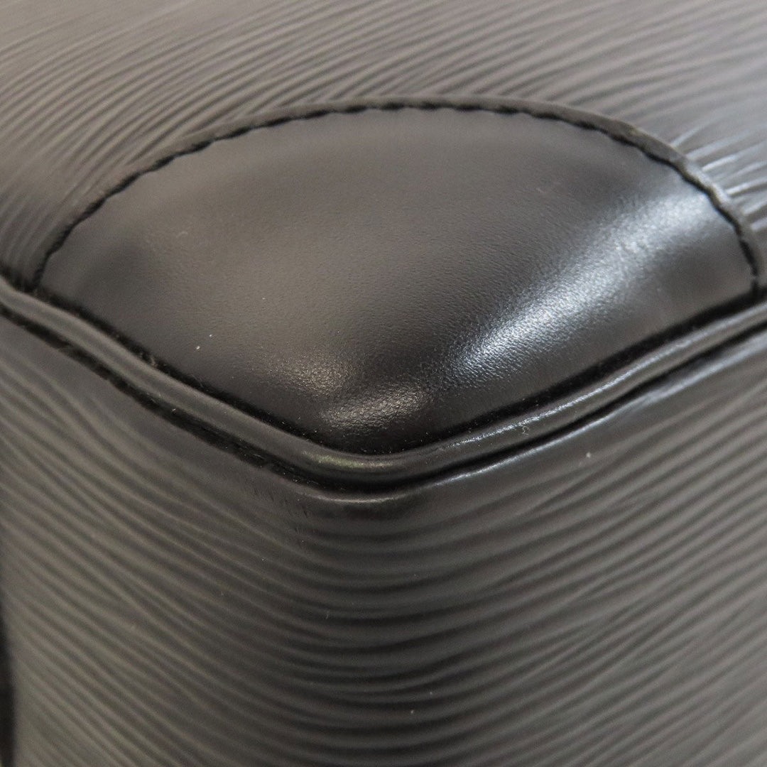 LOUIS VUITTON Business bag M54472 Epi black Porto Documan  Vowayaju mens Used Authentic