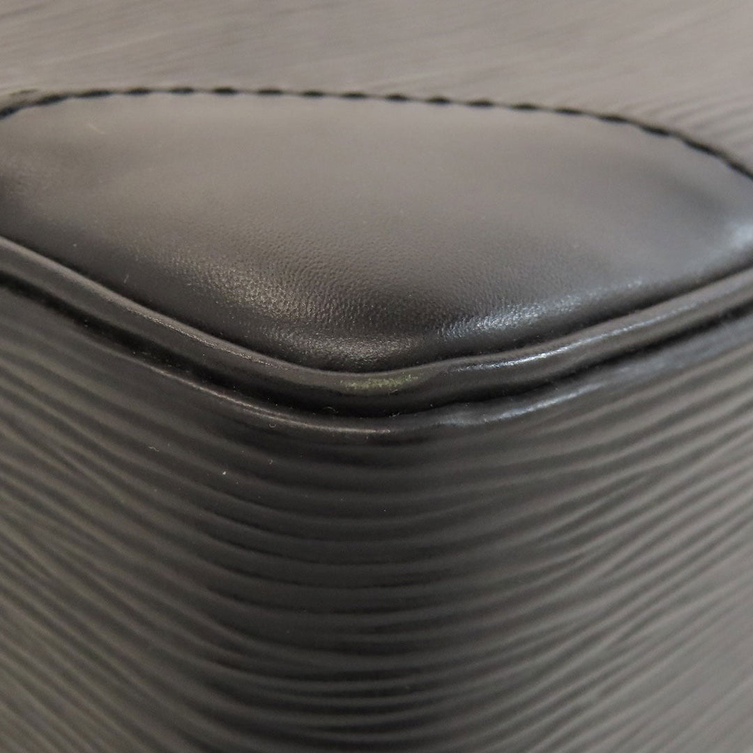 LOUIS VUITTON Business bag M54472 Epi black Porto Documan  Vowayaju mens Used Authentic