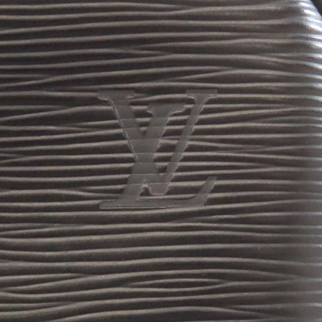 LOUIS VUITTON Business bag M54472 Epi black Porto Documan  Vowayaju mens Used Authentic