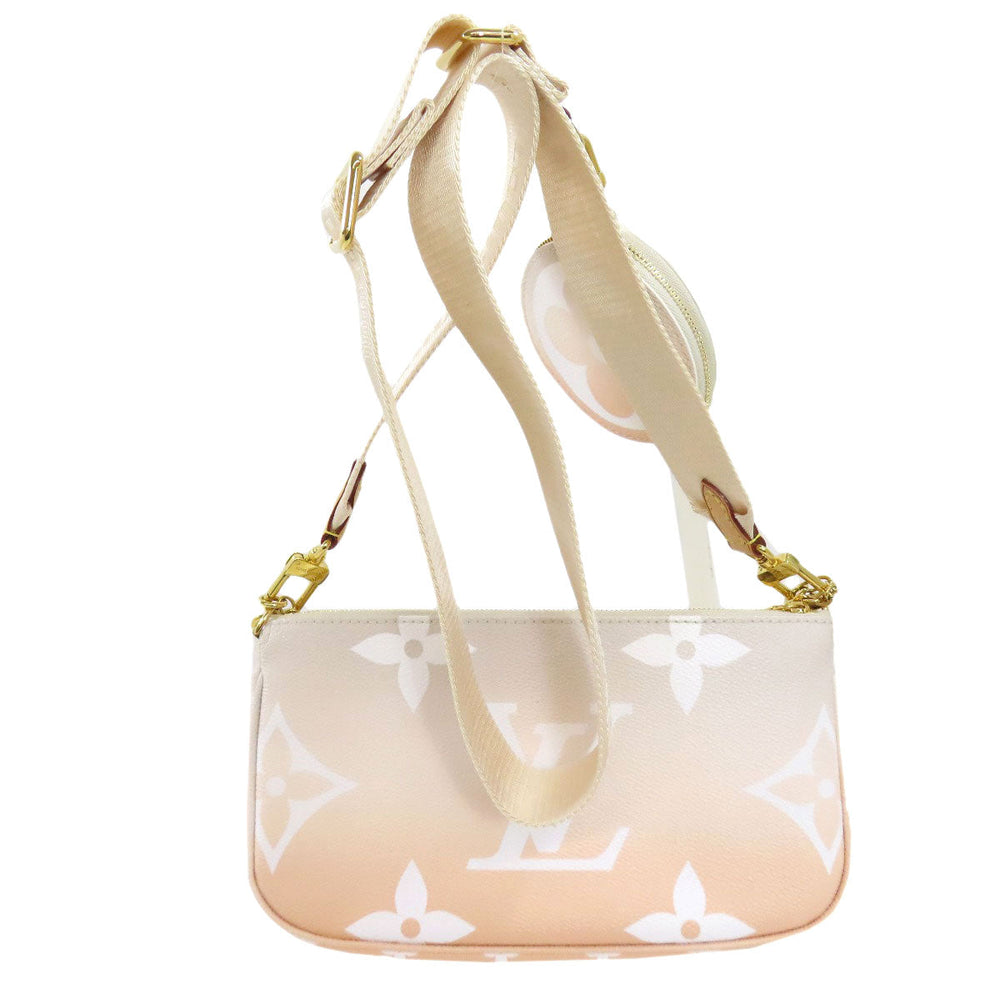 LOUIS VUITTON Shoulder Bag M57634 Monogram Giant pink Multi Pochette Accessoires Women Used Authentic