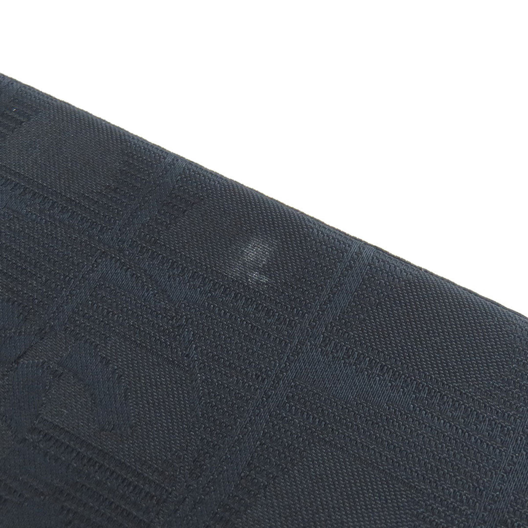 CHANEL Boston Duffel bag Nylon jacquard black New travel line Women Used Authentic