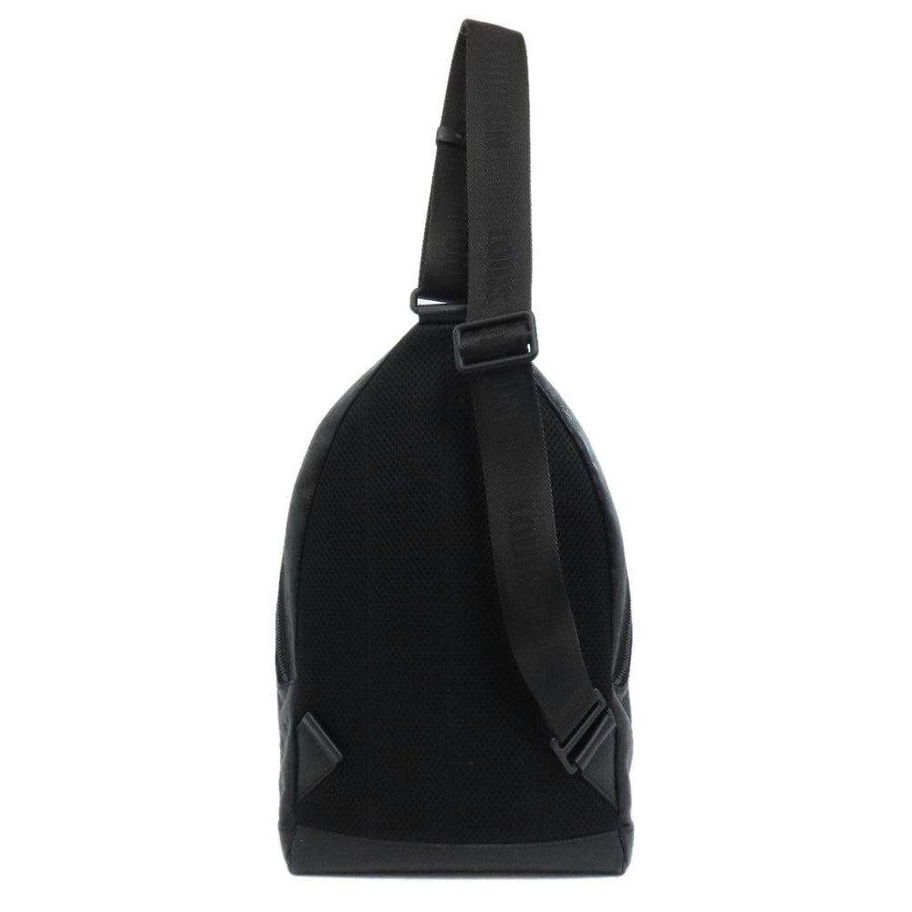LOUIS VUITTON Sling bag M46107 Monogram shadow black Racer Sling Bag Women Used Authentic