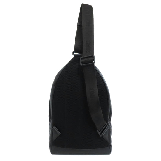 LOUIS VUITTON Sling bag M46107 Monogram shadow black Racer Sling Bag Women Used Authentic