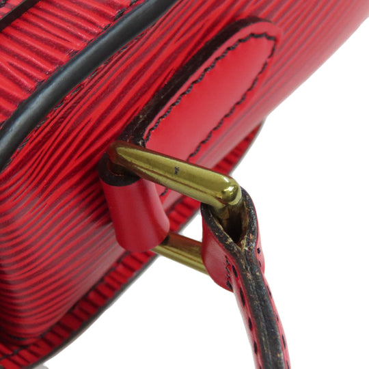 LOUIS VUITTON Shoulder Bag M52217 Epi Red Mini Saint-Cloud Women Used Authentic