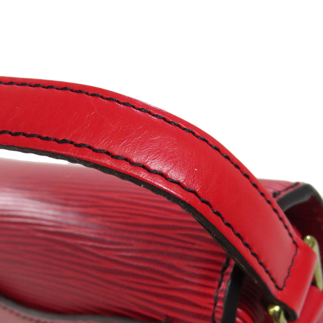 LOUIS VUITTON Shoulder Bag M52217 Epi Red Mini Saint-Cloud Women Used Authentic