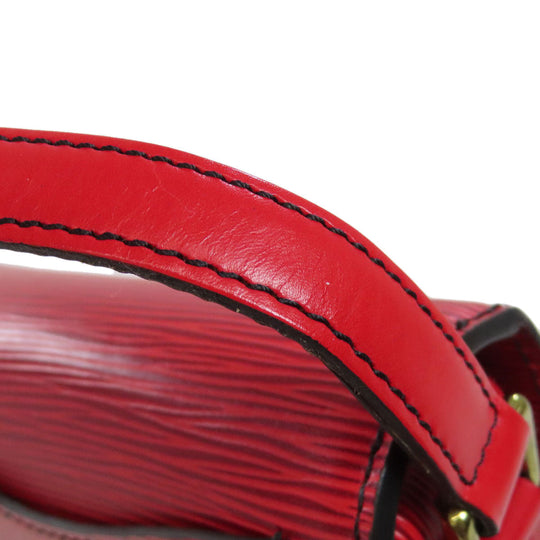 LOUIS VUITTON Shoulder Bag M52217 Epi Red Mini Saint-Cloud Women Used Authentic