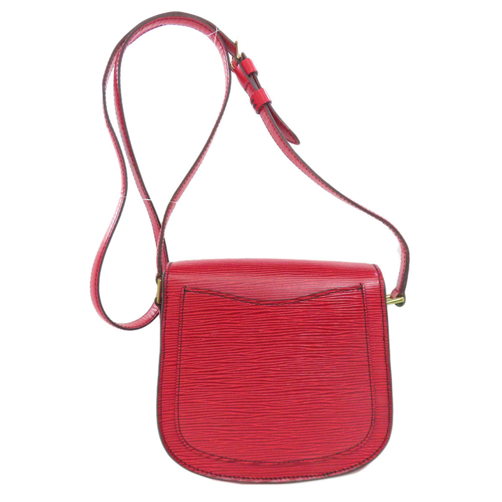 LOUIS VUITTON Shoulder Bag M52217 Epi Red Mini Saint-Cloud Women Used Authentic