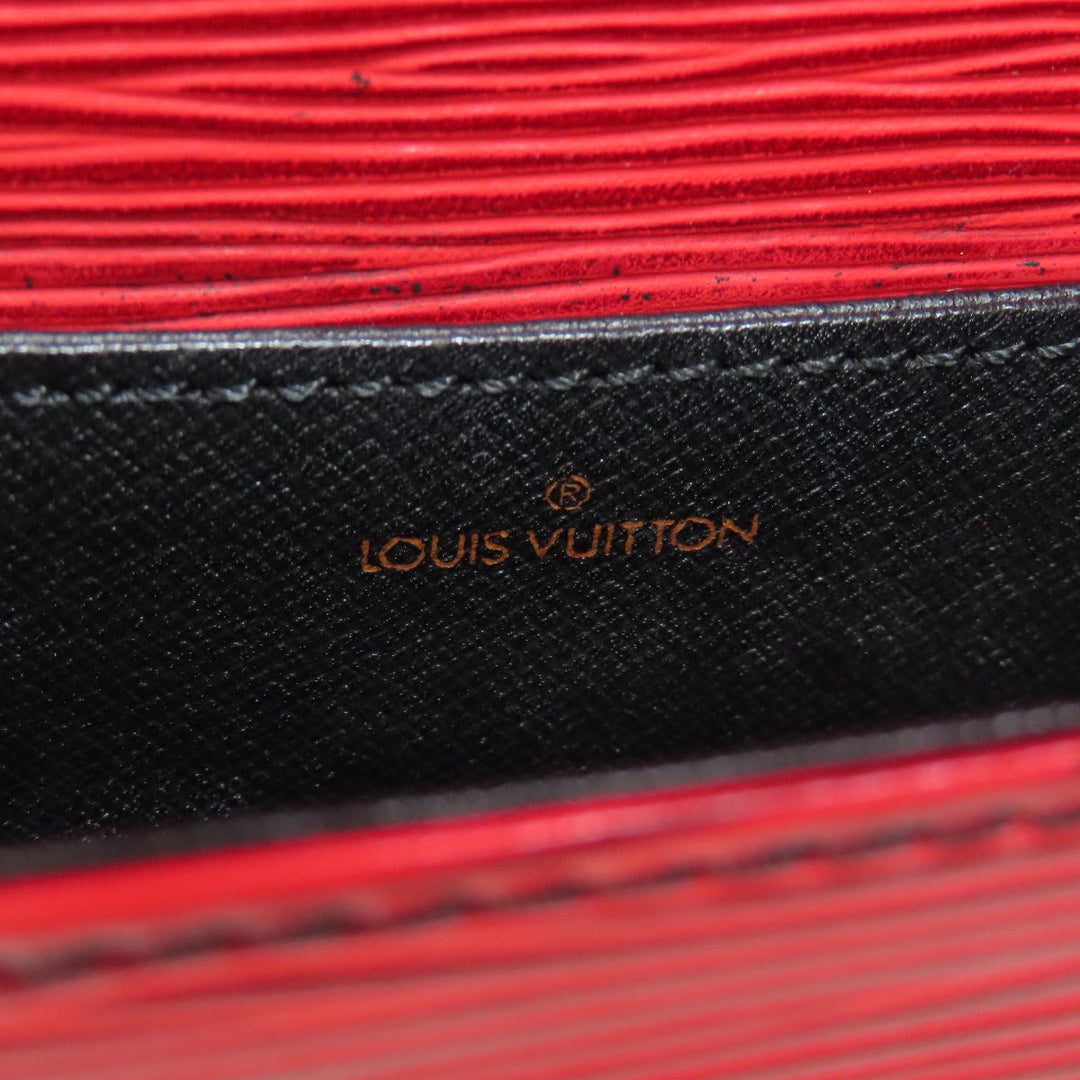 LOUIS VUITTON Shoulder Bag M52217 Epi Red Mini Saint-Cloud Women Used Authentic