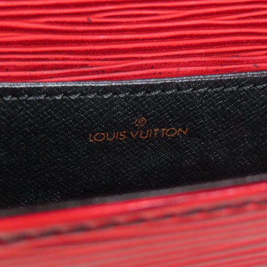 LOUIS VUITTON Shoulder Bag M52217 Epi Red Mini Saint-Cloud Women Used Authentic