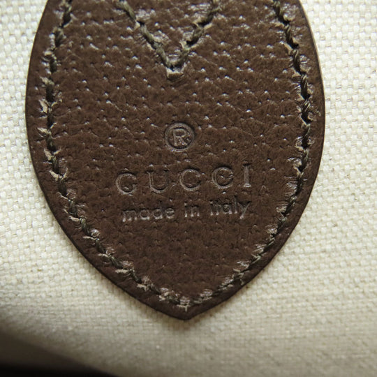 GUCCI Tote Bag 726762 PVC Brown GG Supreme Shelly Line Women(Unisex) Used Authentic