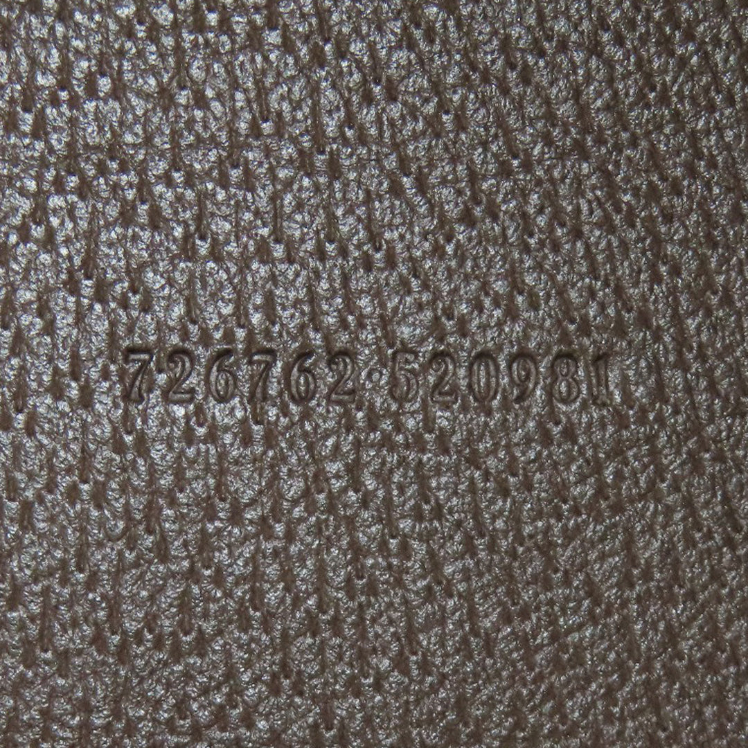 GUCCI Tote Bag 726762 PVC Brown GG Supreme Shelly Line Women(Unisex) Used Authentic