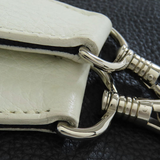HERMES Shoulder Bag Taurillon Clemence black Evelyn PM SilverMetal Women Used Authentic