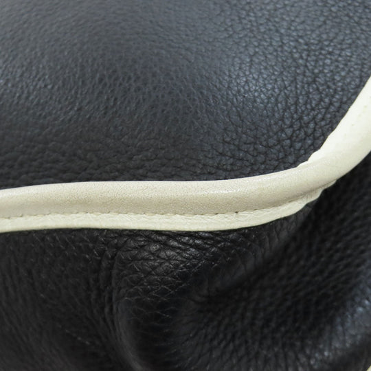 HERMES Shoulder Bag Taurillon Clemence black Evelyn PM SilverMetal Women Used Authentic