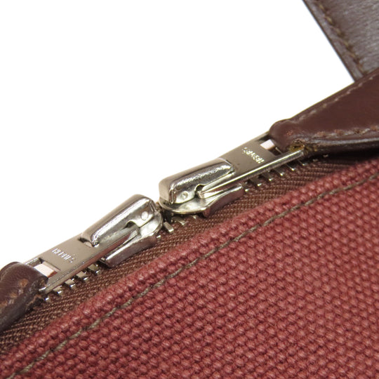 HERMES Handbag Tower ash Red Sac Iboo GM Women Used Authentic