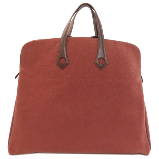HERMES Handbag Tower ash Red Sac Iboo GM Women Used Authentic