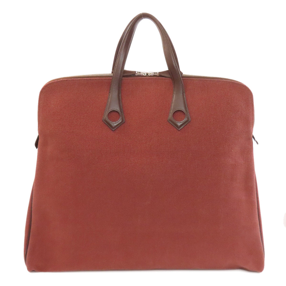 HERMES Handbag Tower ash Red Sac Iboo GM Women Used Authentic