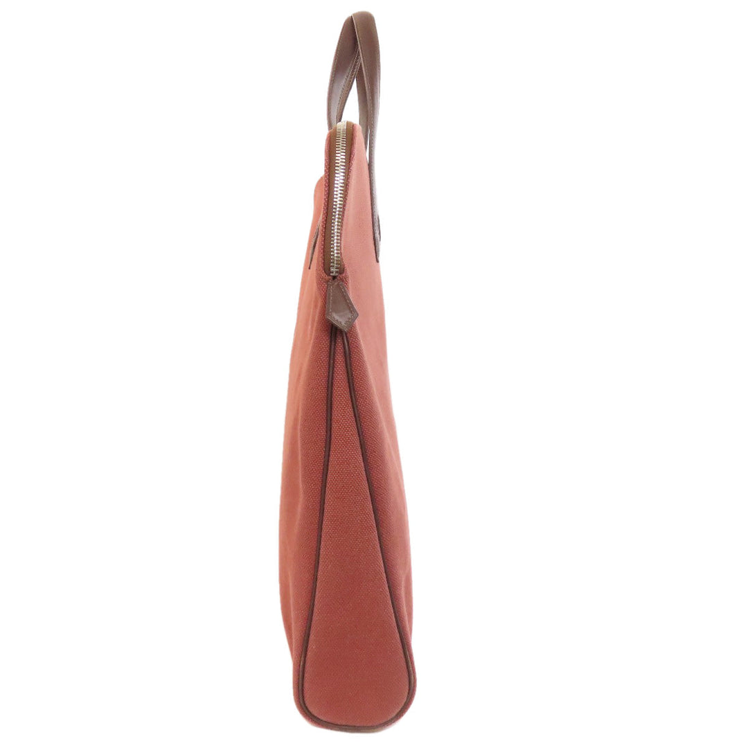 HERMES Handbag Tower ash Red Sac Iboo GM Women Used Authentic