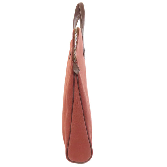 HERMES Handbag Tower ash Red Sac Iboo GM Women Used Authentic
