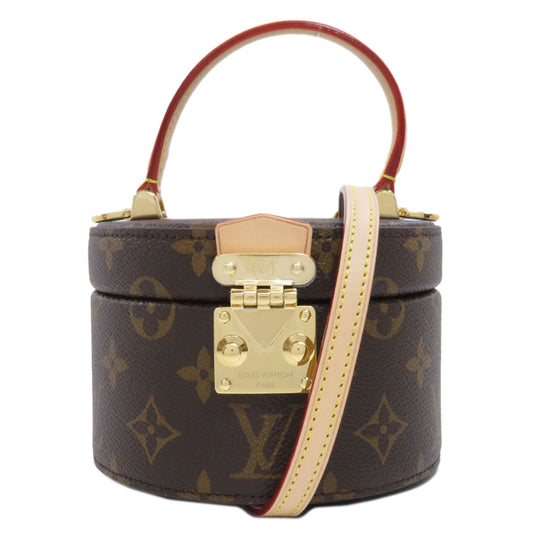 LOUIS VUITTON Handbag M46933 Monogram canvas Brown Scott Women Used Authentic