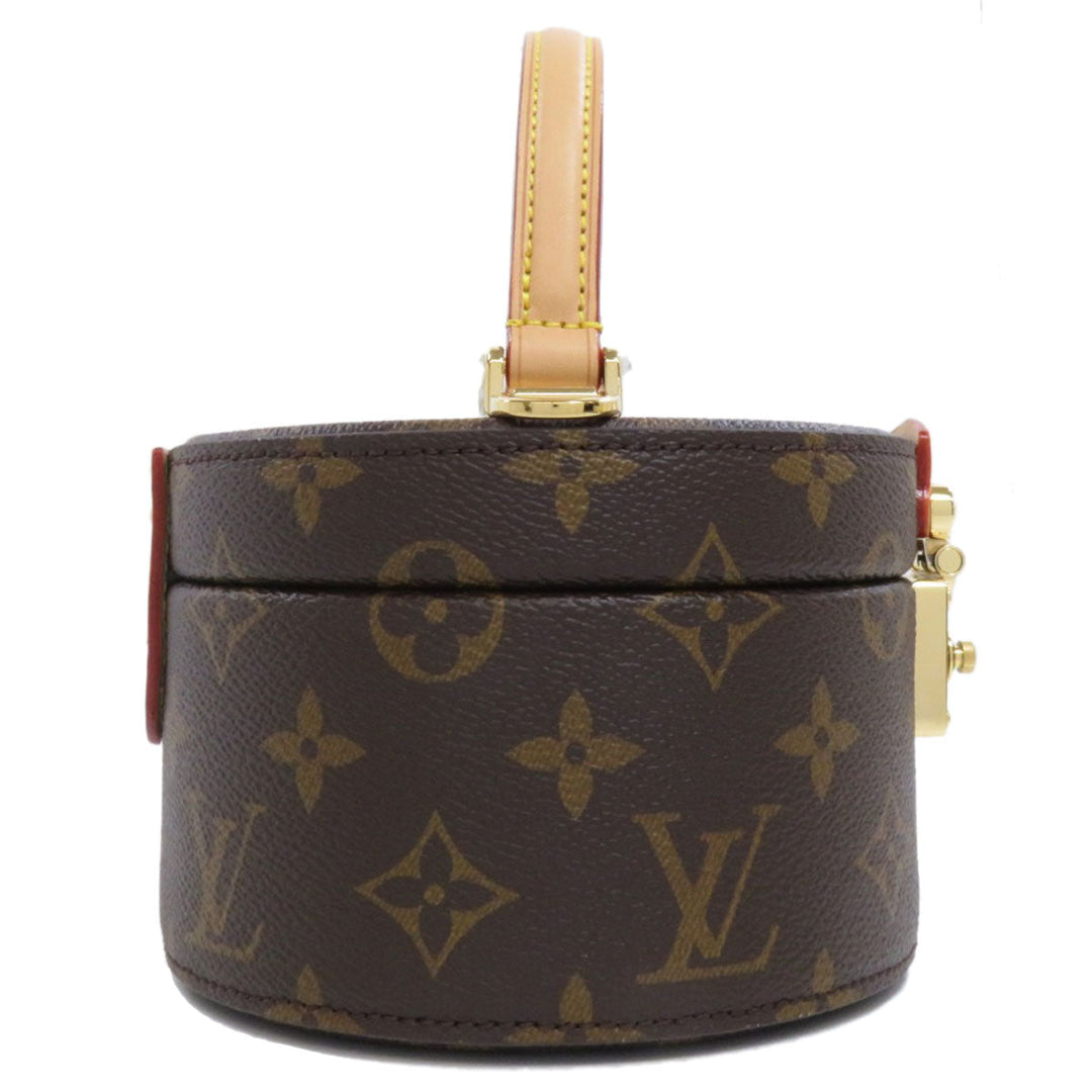 LOUIS VUITTON Handbag M46933 Monogram canvas Brown Scott Women Used Authentic