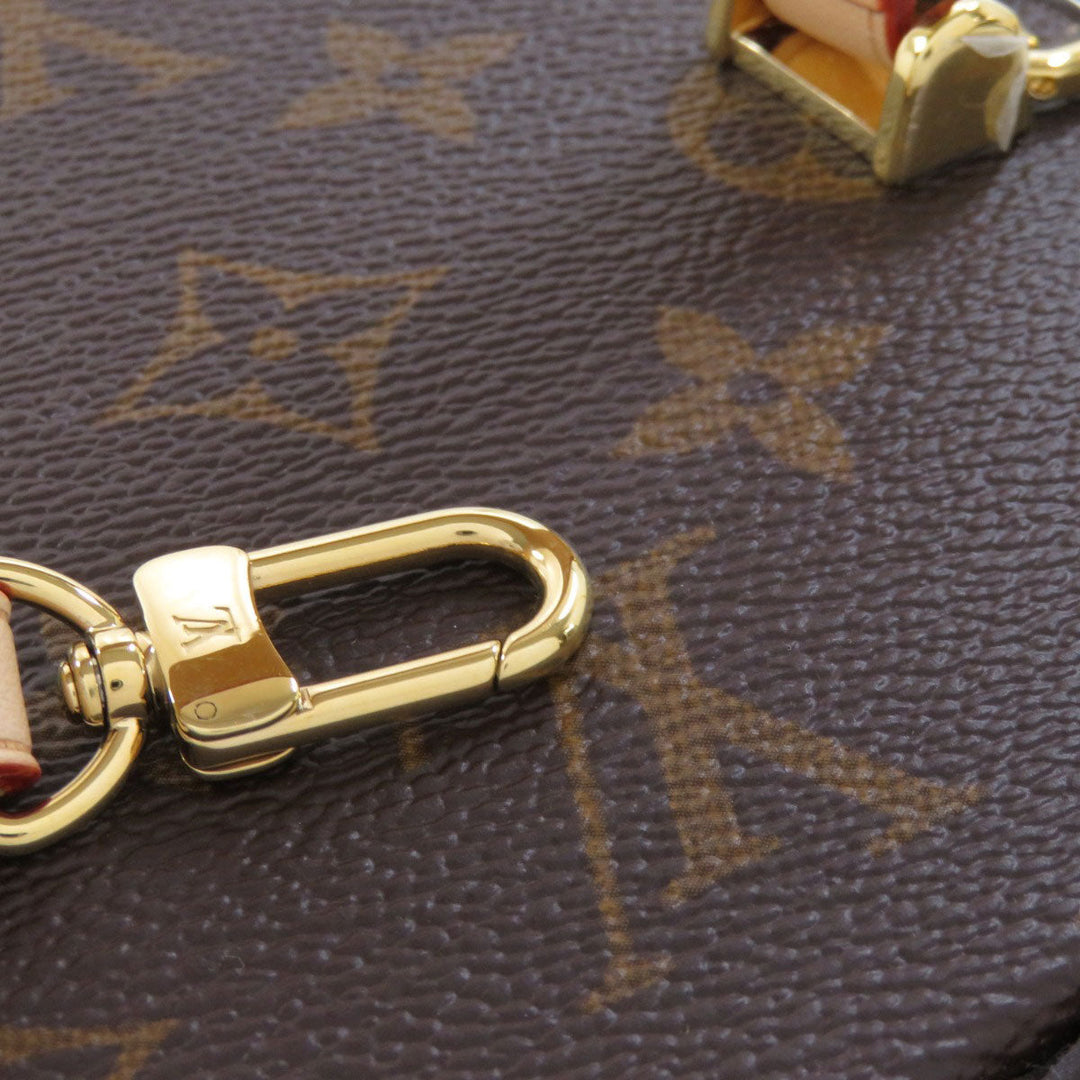 LOUIS VUITTON Handbag M46933 Monogram canvas Brown Scott Women Used Authentic