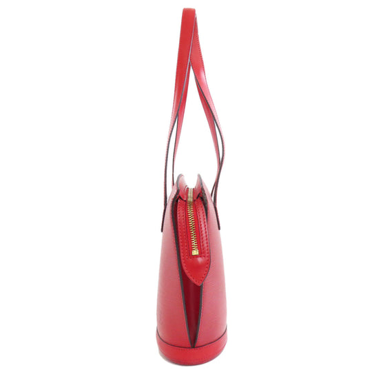 LOUIS VUITTON Tote Bag Epi Red Saint-Jacques Poignier Long Women Used Authentic