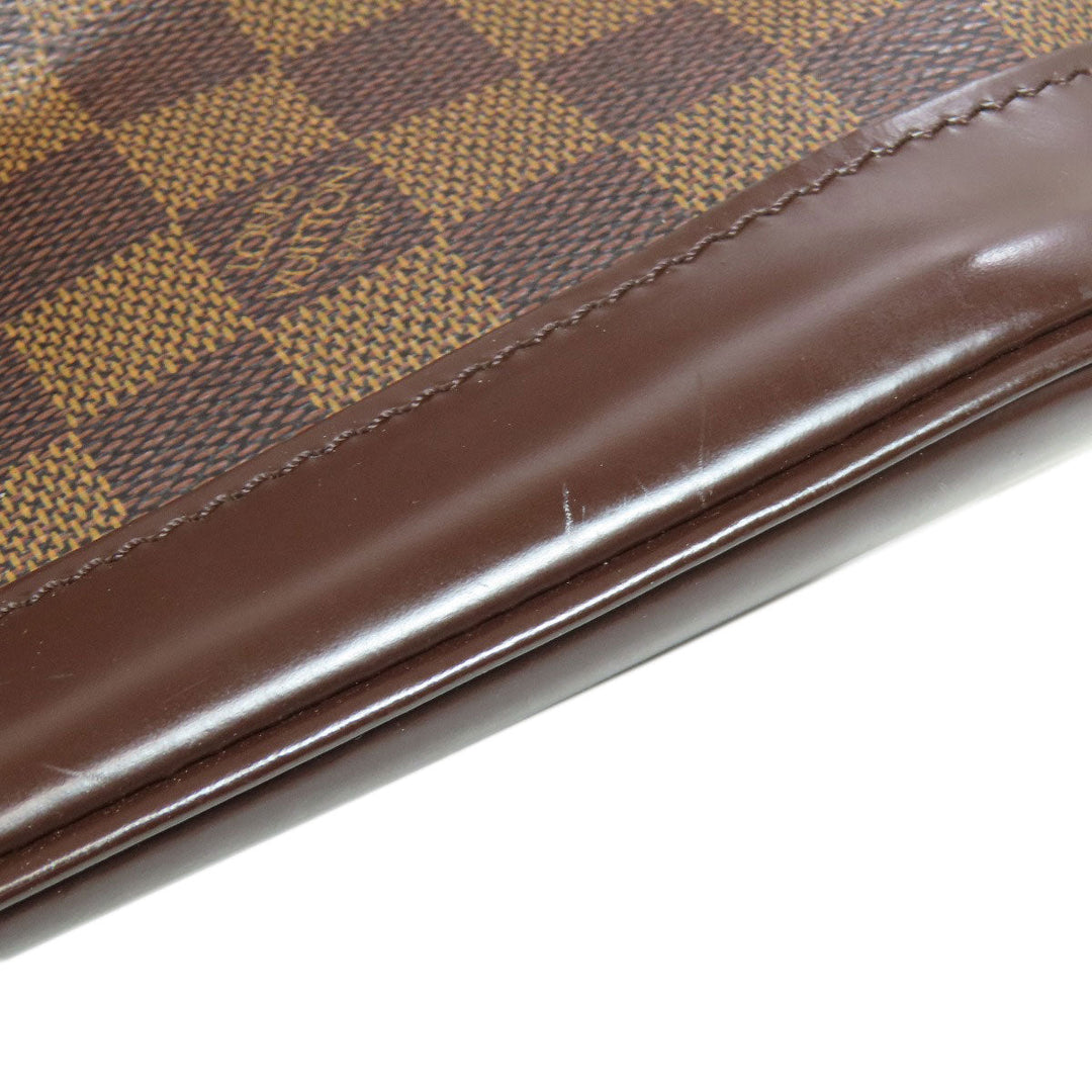 LOUIS VUITTON Handbag N51131 Damier canvas Brown Alma Women Used Authentic