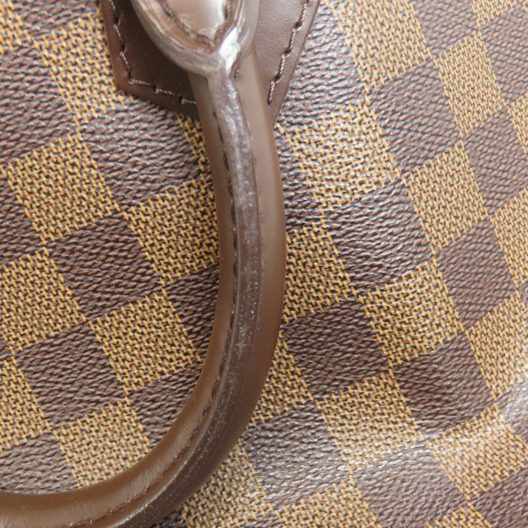 LOUIS VUITTON Handbag N51131 Damier canvas Brown Alma Women Used Authentic