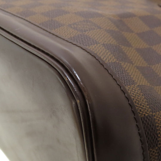 LOUIS VUITTON Handbag N51131 Damier canvas Brown Alma Women Used Authentic