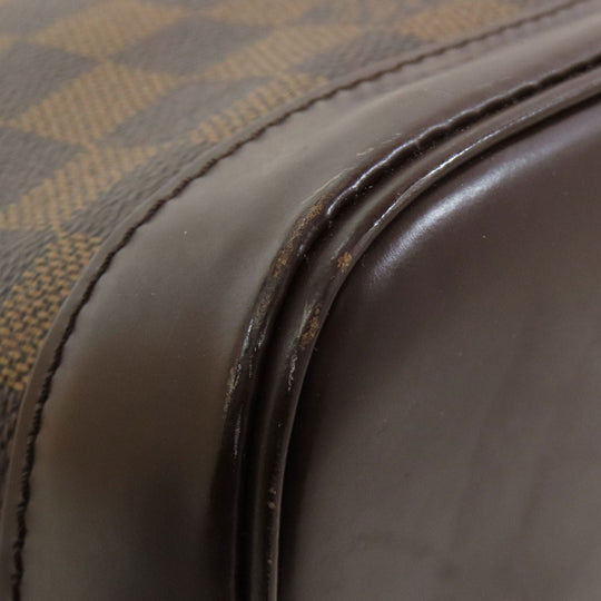 LOUIS VUITTON Handbag N51131 Damier canvas Brown Alma Women Used Authentic