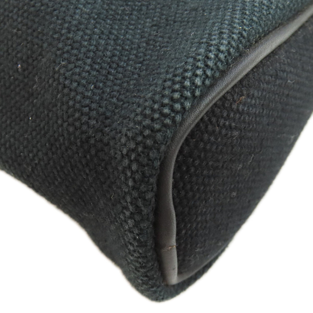 HERMES Handbag Tower ash black Sac Ibou PM Women Used Authentic