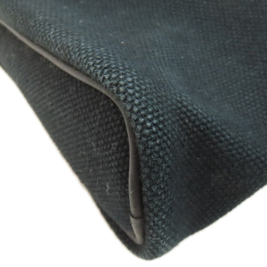 HERMES Handbag Tower ash black Sac Ibou PM Women Used Authentic
