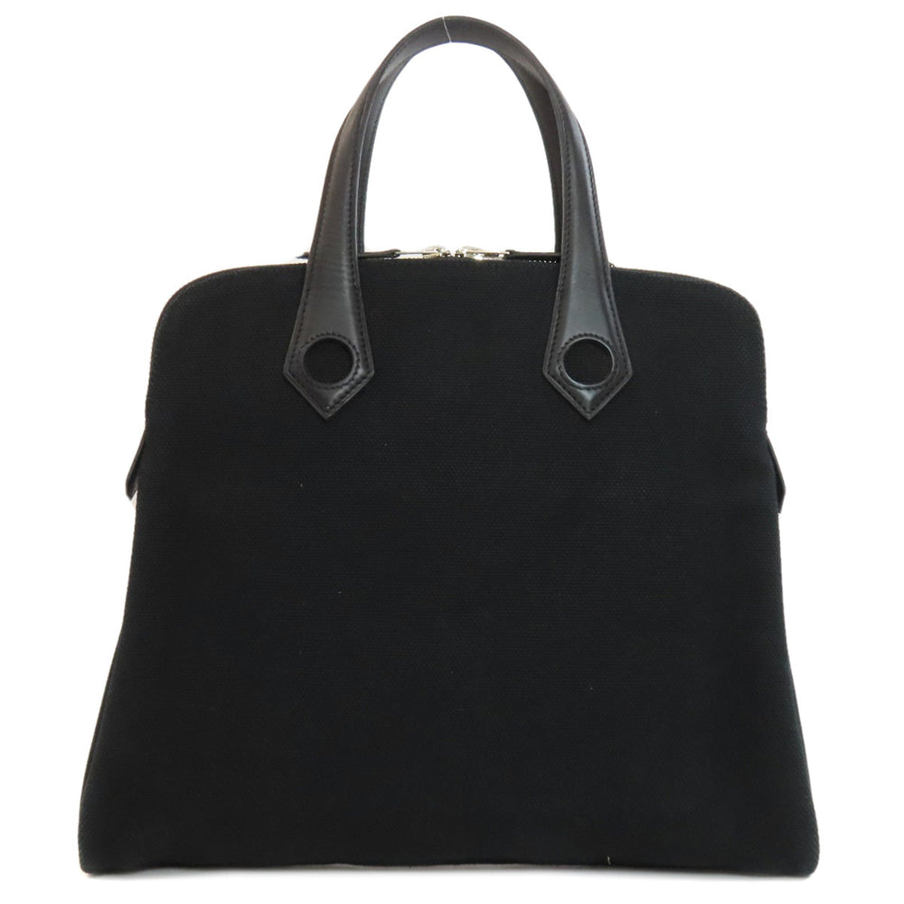 HERMES Handbag Tower ash black Sac Ibou PM Women Used Authentic
