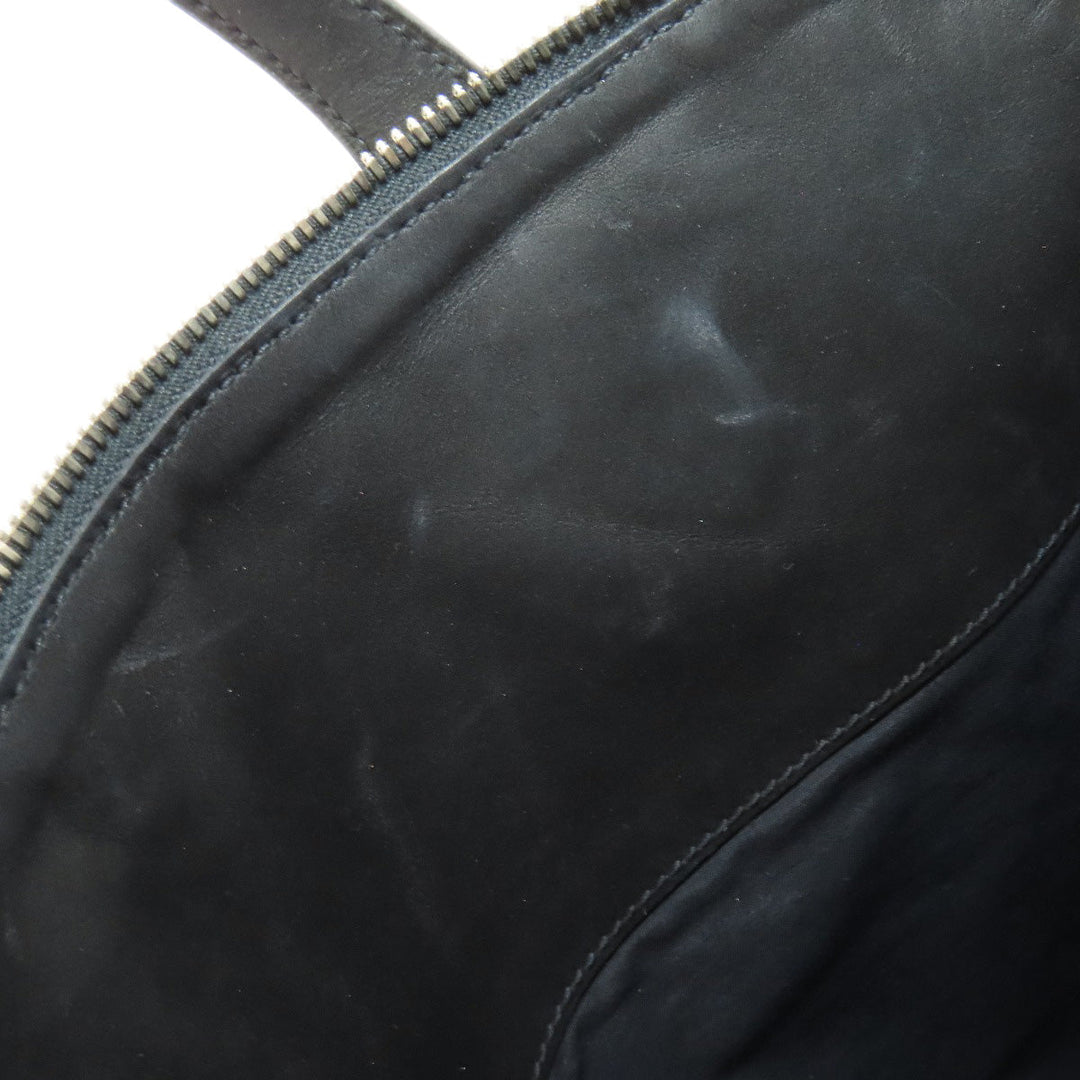 HERMES Handbag Tower ash black Sac Ibou PM Women Used Authentic