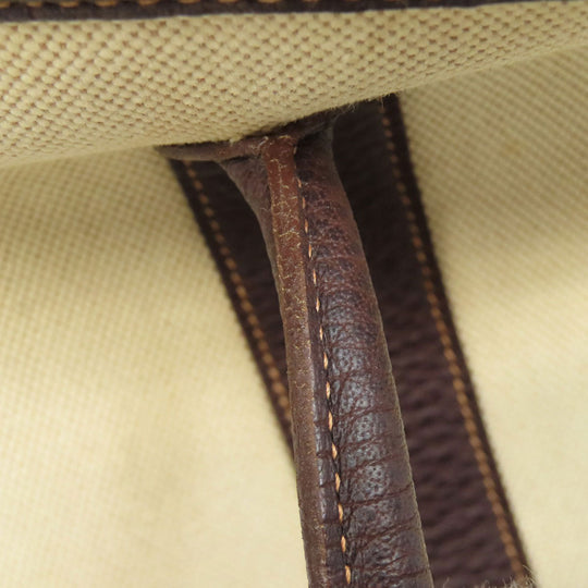 HERMES Tote Bag Tower ash beige Garden Party PM SilverMetal Women Used Authentic