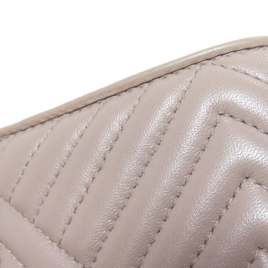 PRADA Bifold Wallet 1MV204 leather beige logoMetal