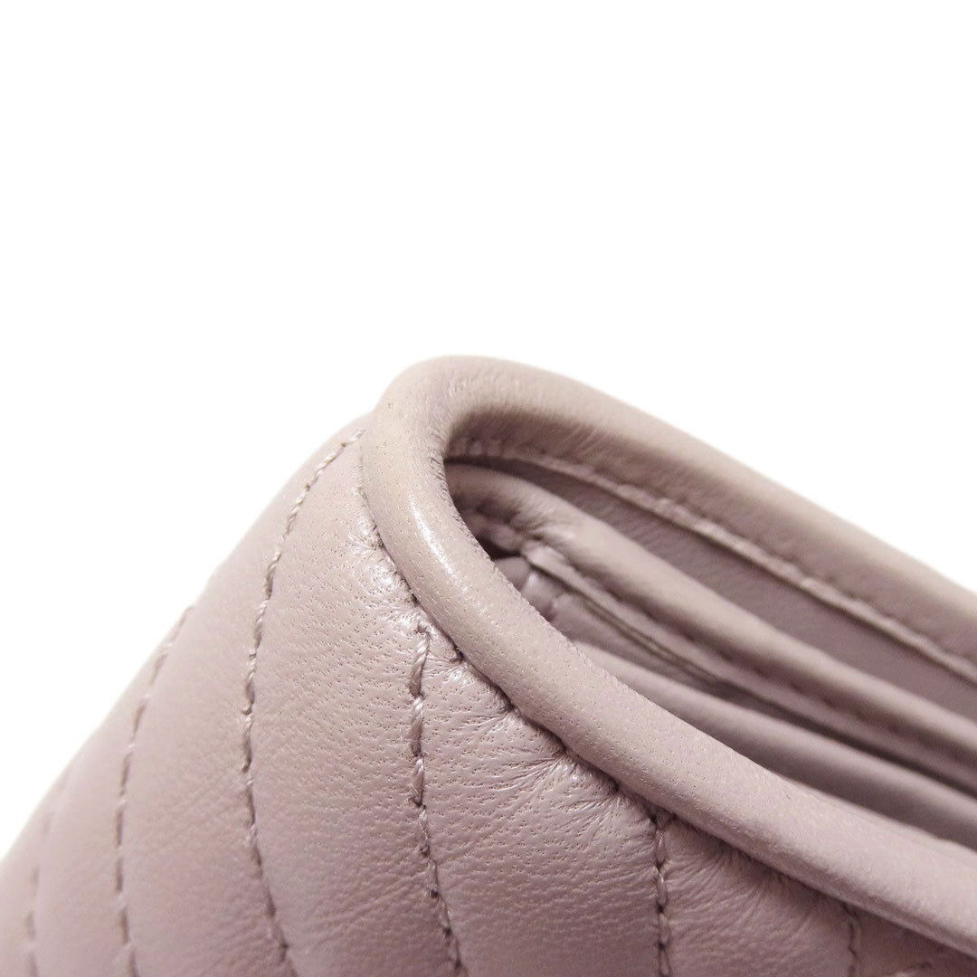 PRADA Bifold Wallet 1MV204 leather beige logoMetal
