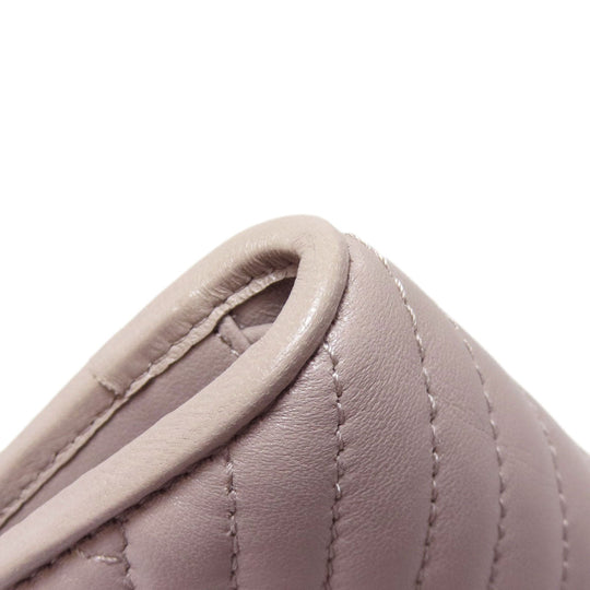 PRADA Bifold Wallet 1MV204 leather beige logoMetal