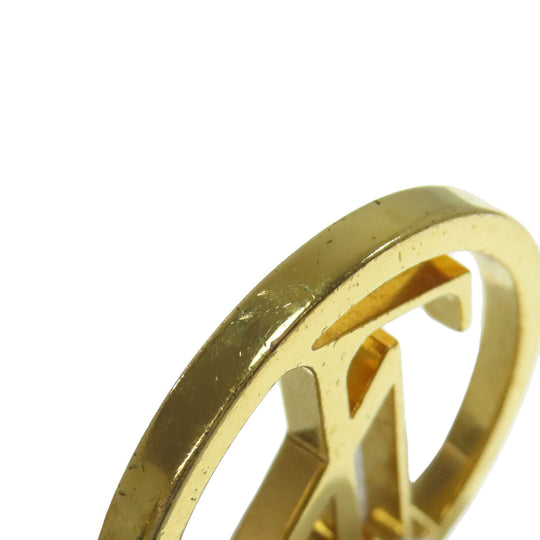 LOUIS VUITTON key ring M68000 metallic gold Circle bag charm