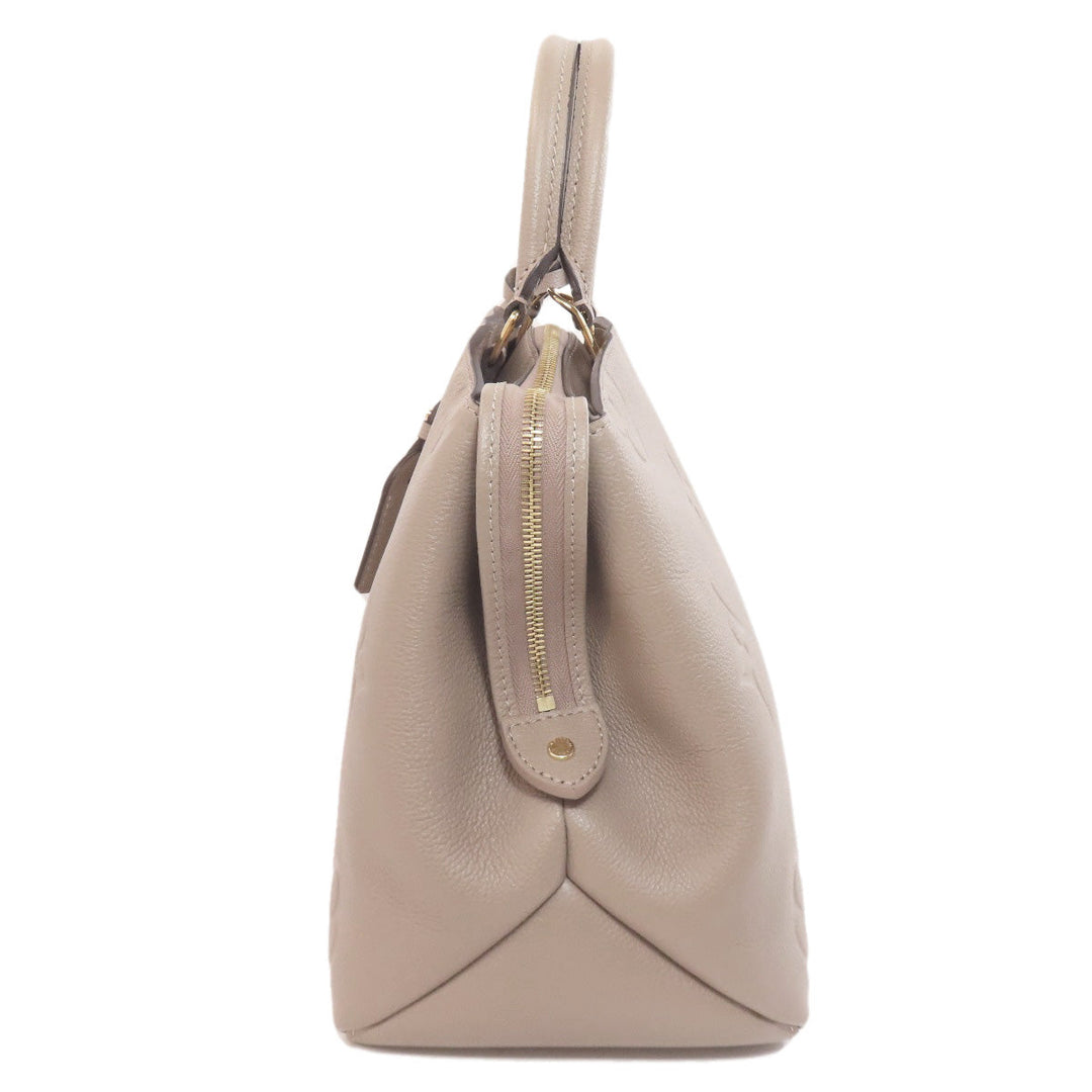LOUIS VUITTON Handbag M45833 Ann Platt beige Grand Palais MM Women Used Authentic
