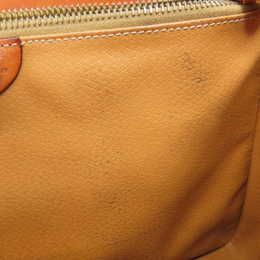 CELINE Tote Bag PVC Brown Macadam Women Used Authentic